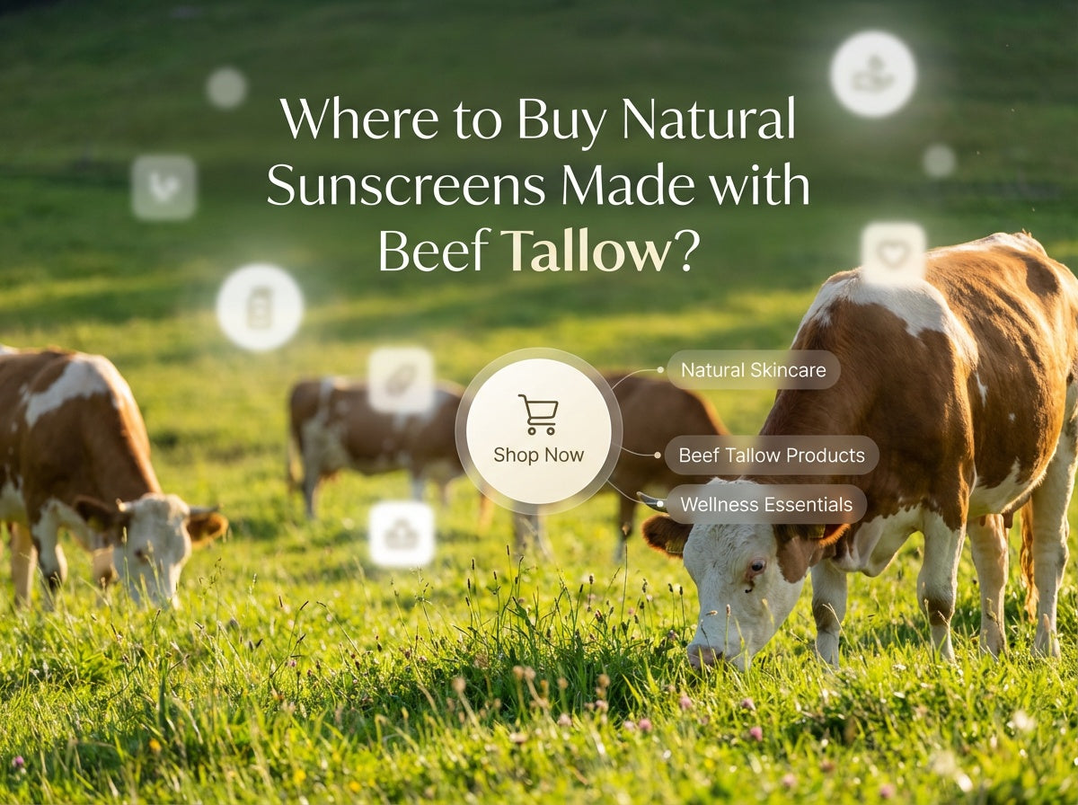 Where to Buy Natural Sunscreens Made with Beef Tallow?