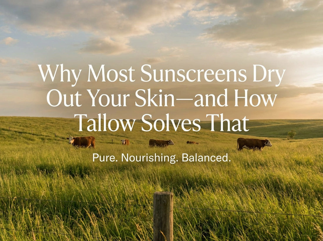 Why Most Sunscreens Dry Out Your Skin—and How Tallow Solves That