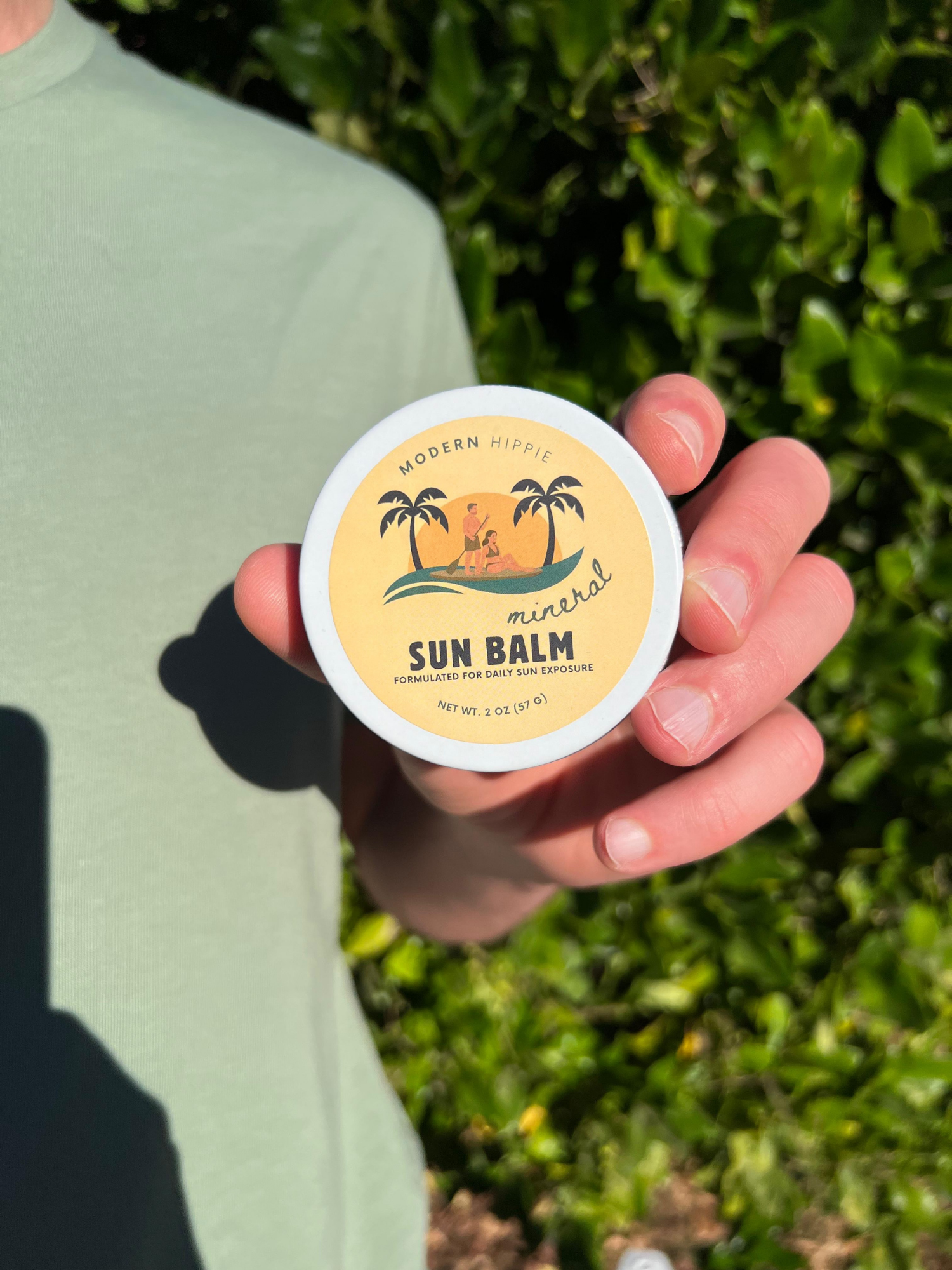 Beef Tallow Sun Screen– Natural Zinc SPF 25 Balm | Reef-Safe Daily Sun Protection | Natural, Non-Toxic, Plastic-Free Skincare | 2oz Tin